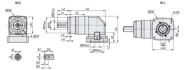 PGR行星減速器 PGR行星減速器